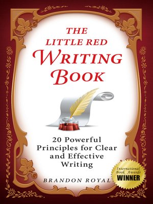 cover image of The Little Red Writing Book